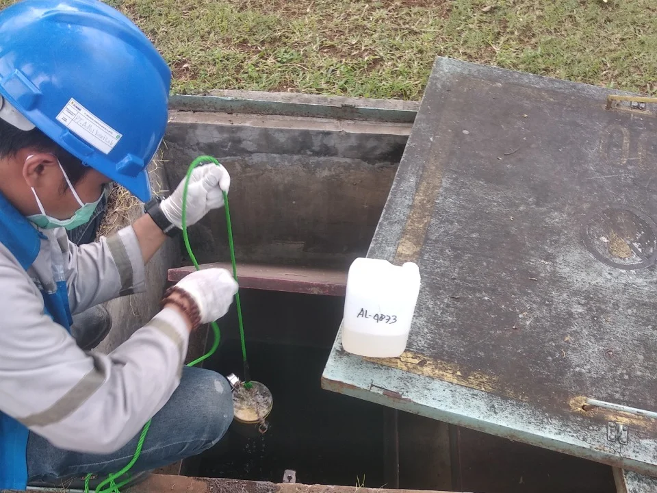 jasa monitoring lingkunga, laboratorium lingkungan - pengujian kualitas air limbah IPAL
