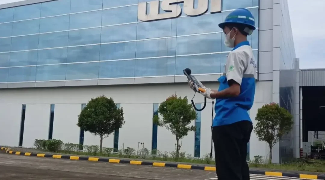 Pengambilan sampel pengujian kebisingan