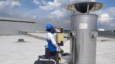 jasa monitoring lingkunga, laboratorium lingkungan - pengujian emisi cerobong