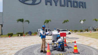 jasa monitoring lingkunga, laboratorium lingkungan - pengujian udara ambien Hyundai