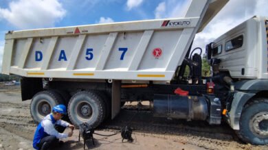 uji emisi kendaraan - truk 4