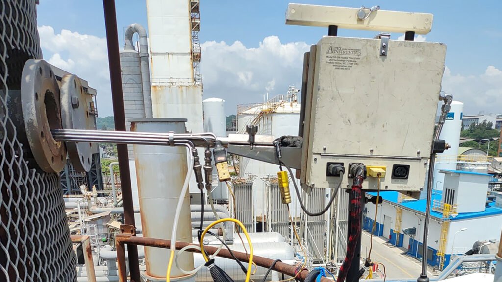 Alat pengambilan sampel emisi cerobong untuk CEMS